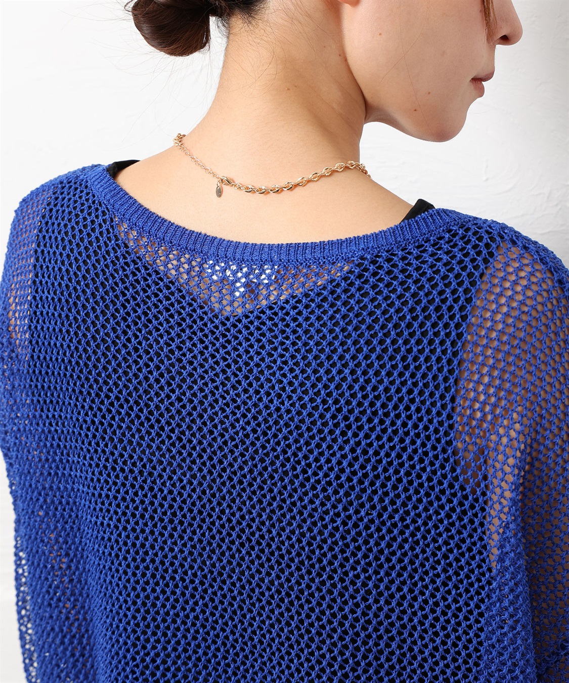 ONE‘S TRUE メッシュ編みニットプルオーバー_sub_7