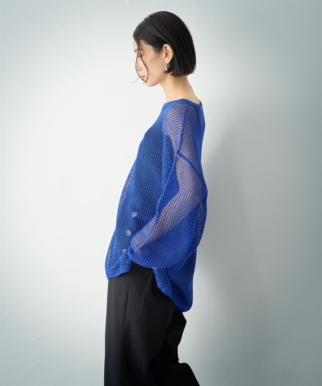 ONE‘S TRUE メッシュ編みニットプルオーバー_sub_12