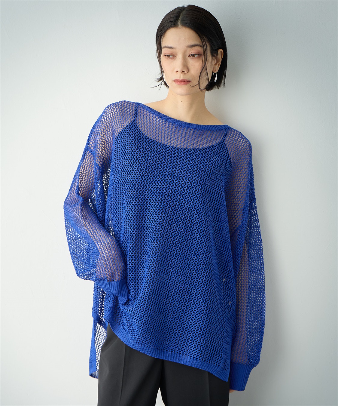 ONE‘S TRUE メッシュ編みニットプルオーバー_sub_27