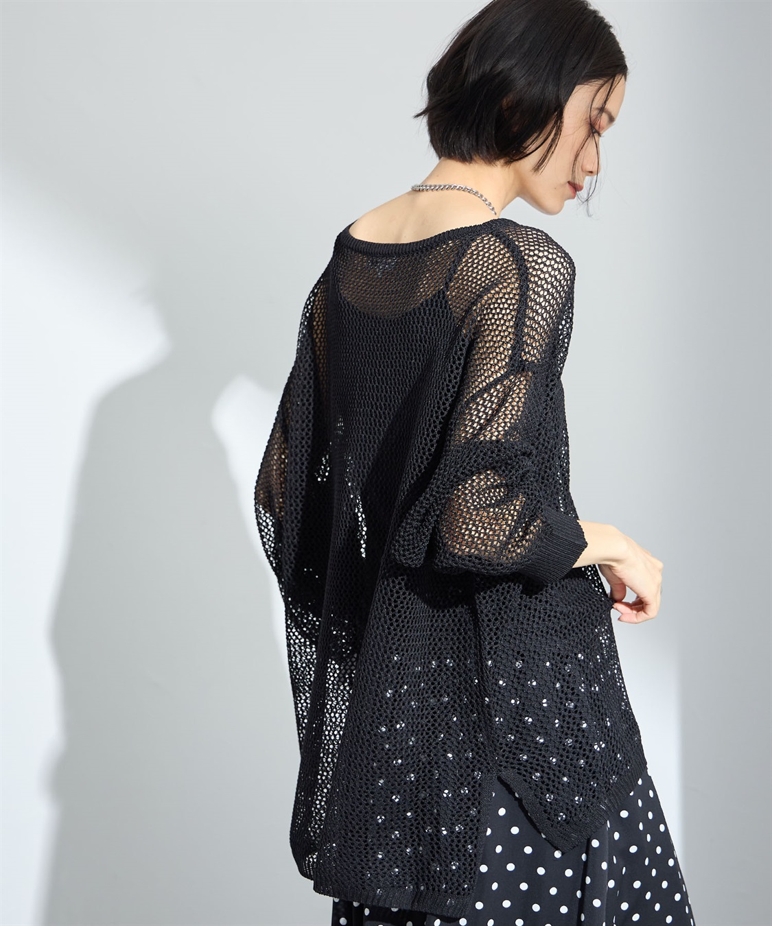 ONE‘S TRUE メッシュ編みニットプルオーバー_sub_28