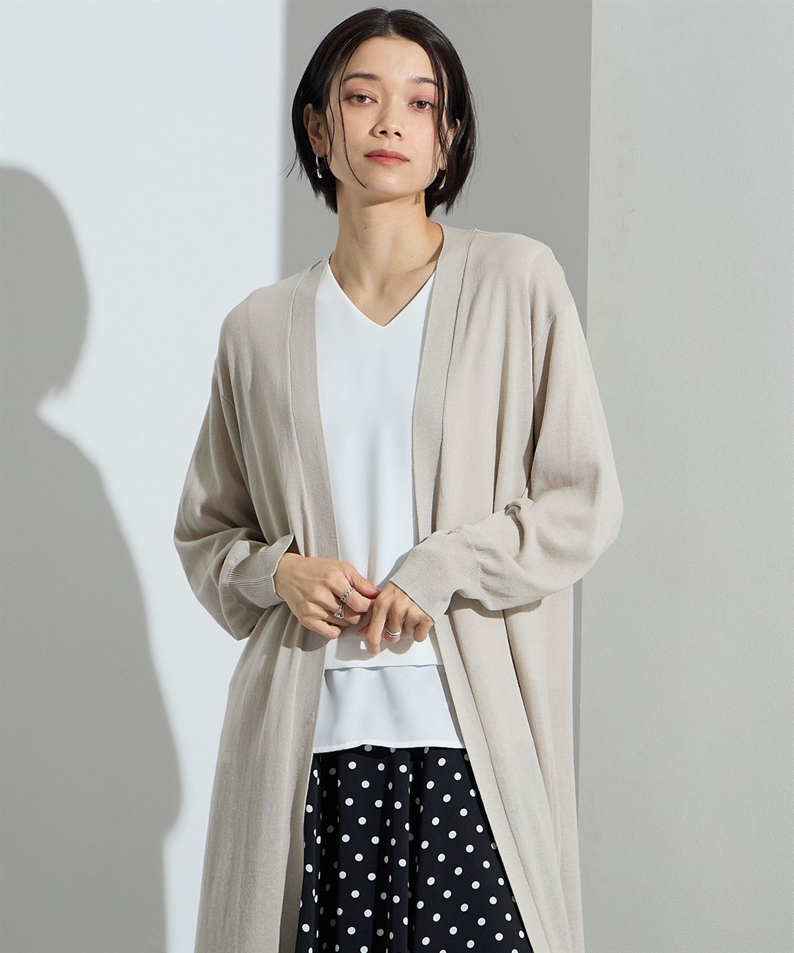 BettyBlueLotus 　TED BAKER ロングカーディガン TOÉ Baker Cardigan – THE TOÉ