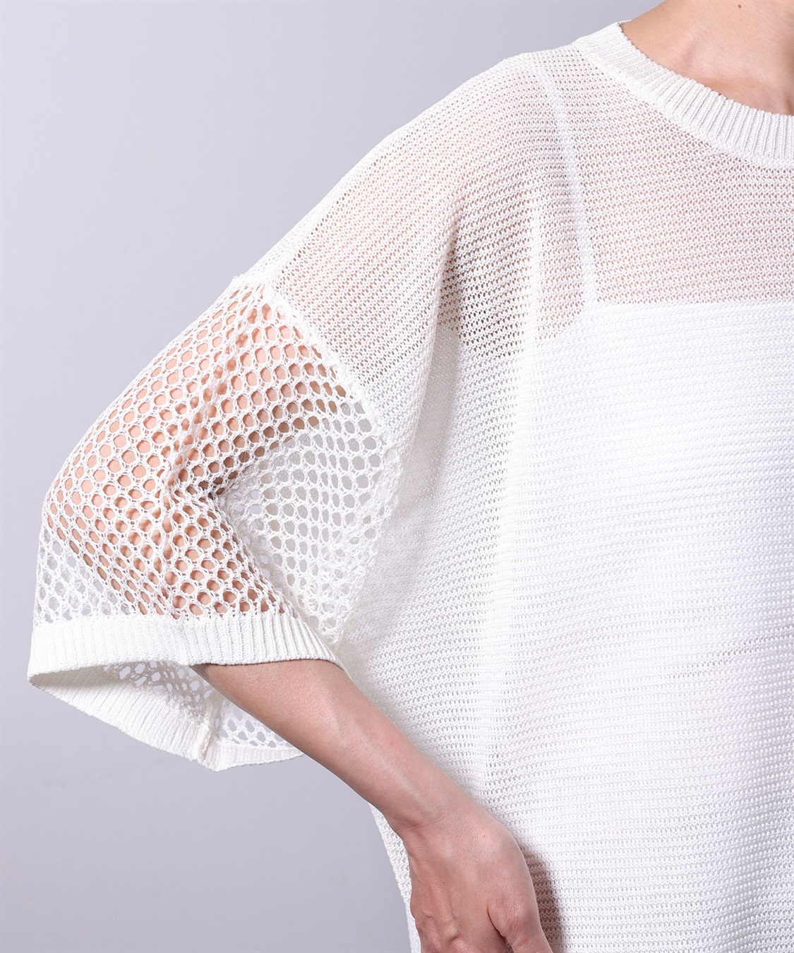 ONE‘S TRUE 半袖ニットプルオーバー_sub_7