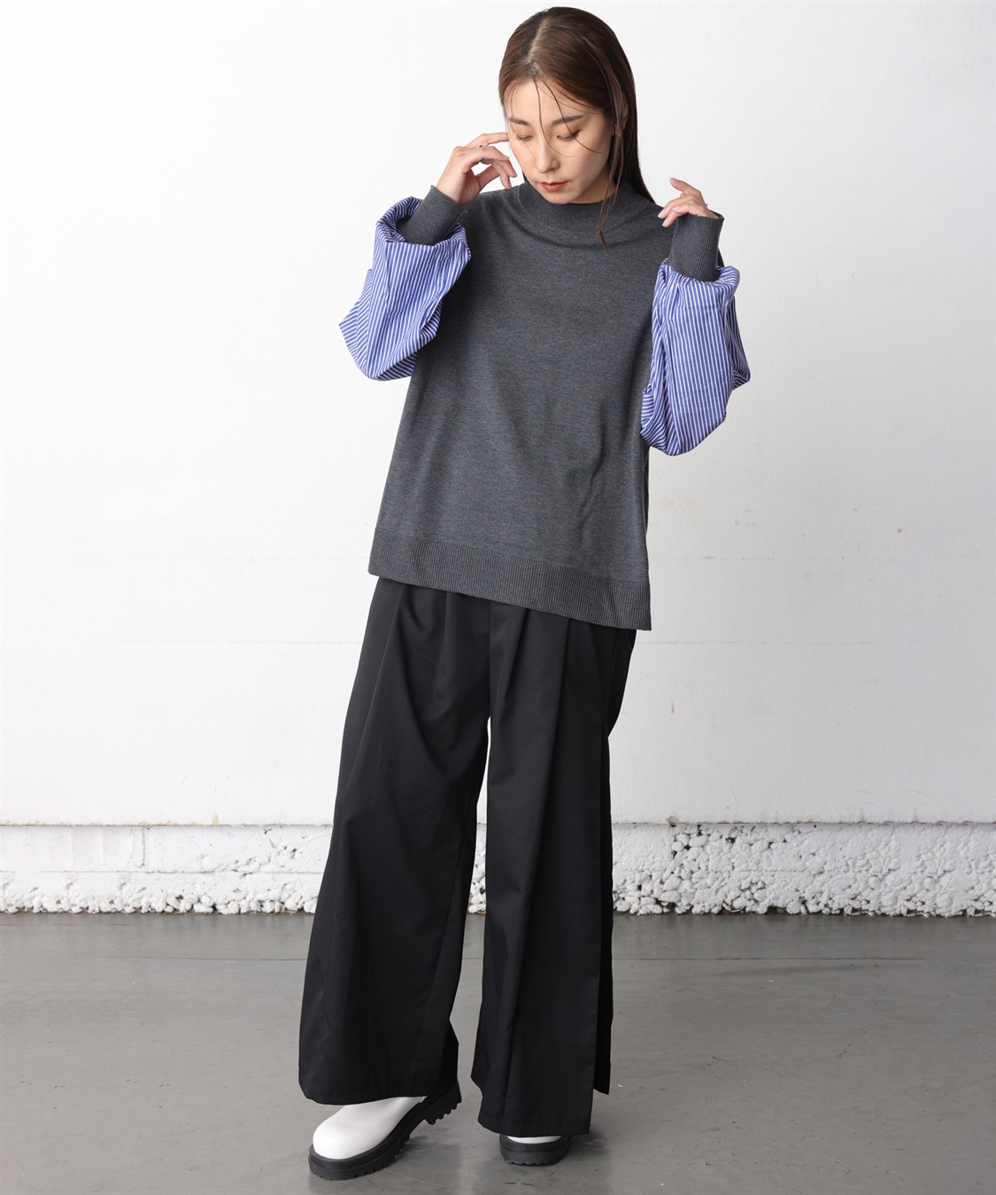 ONE‘S TRUE ドッキングニットプルオーバー_sub_20