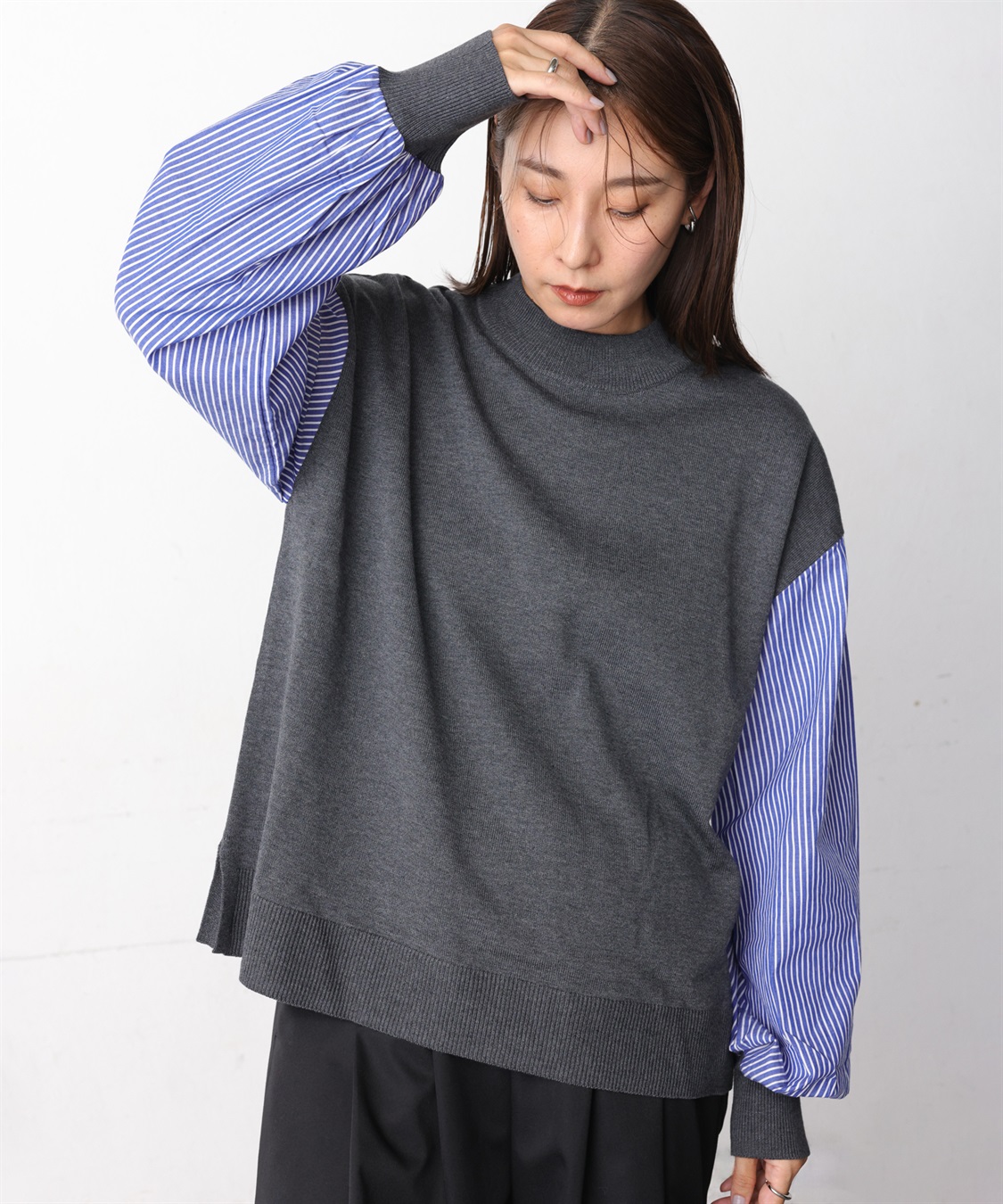 ONE‘S TRUE ドッキングニットプルオーバー_sub_25