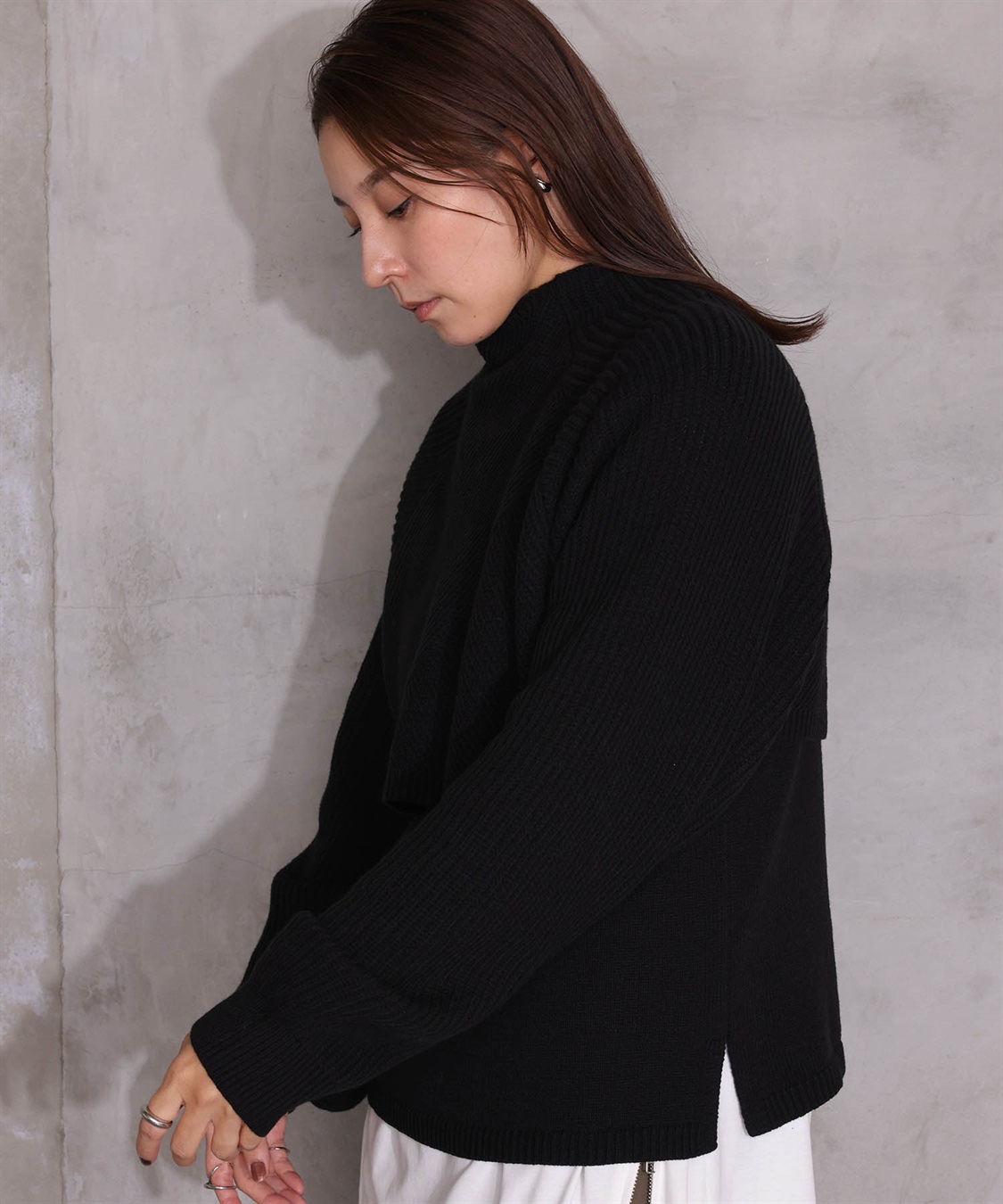 ONE‘S TRUE 2WAYハイネックニットプルオーバー_sub_3