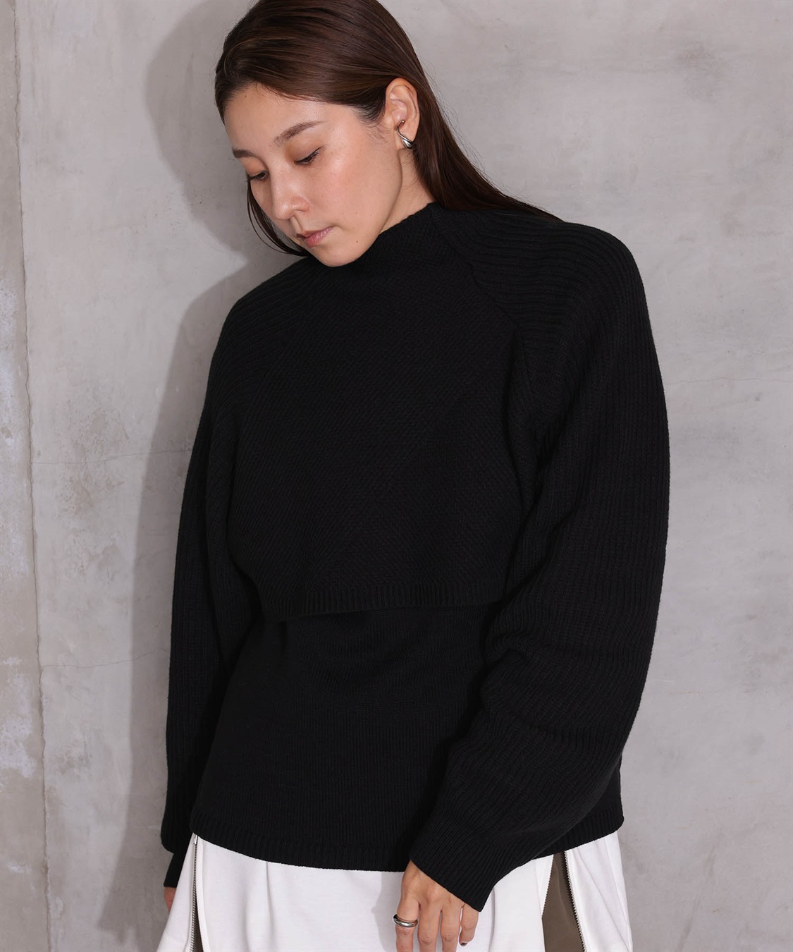 ONE‘S TRUE 2WAYハイネックニットプルオーバー_sub_5