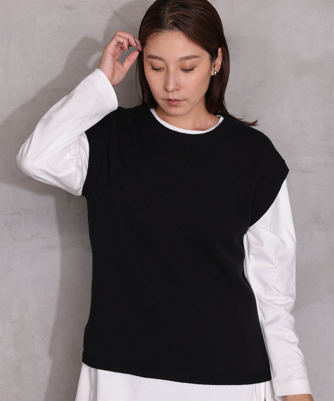 ONE‘S TRUE 2WAYハイネックニットプルオーバー_sub_13