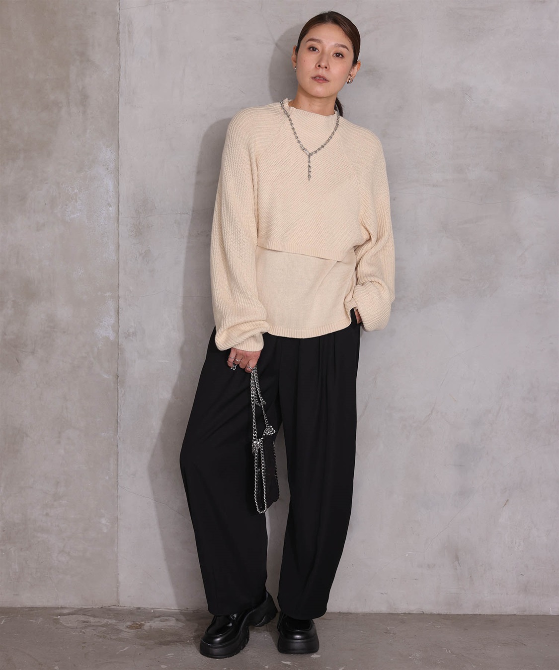 ONE‘S TRUE 2WAYハイネックニットプルオーバー_sub_25