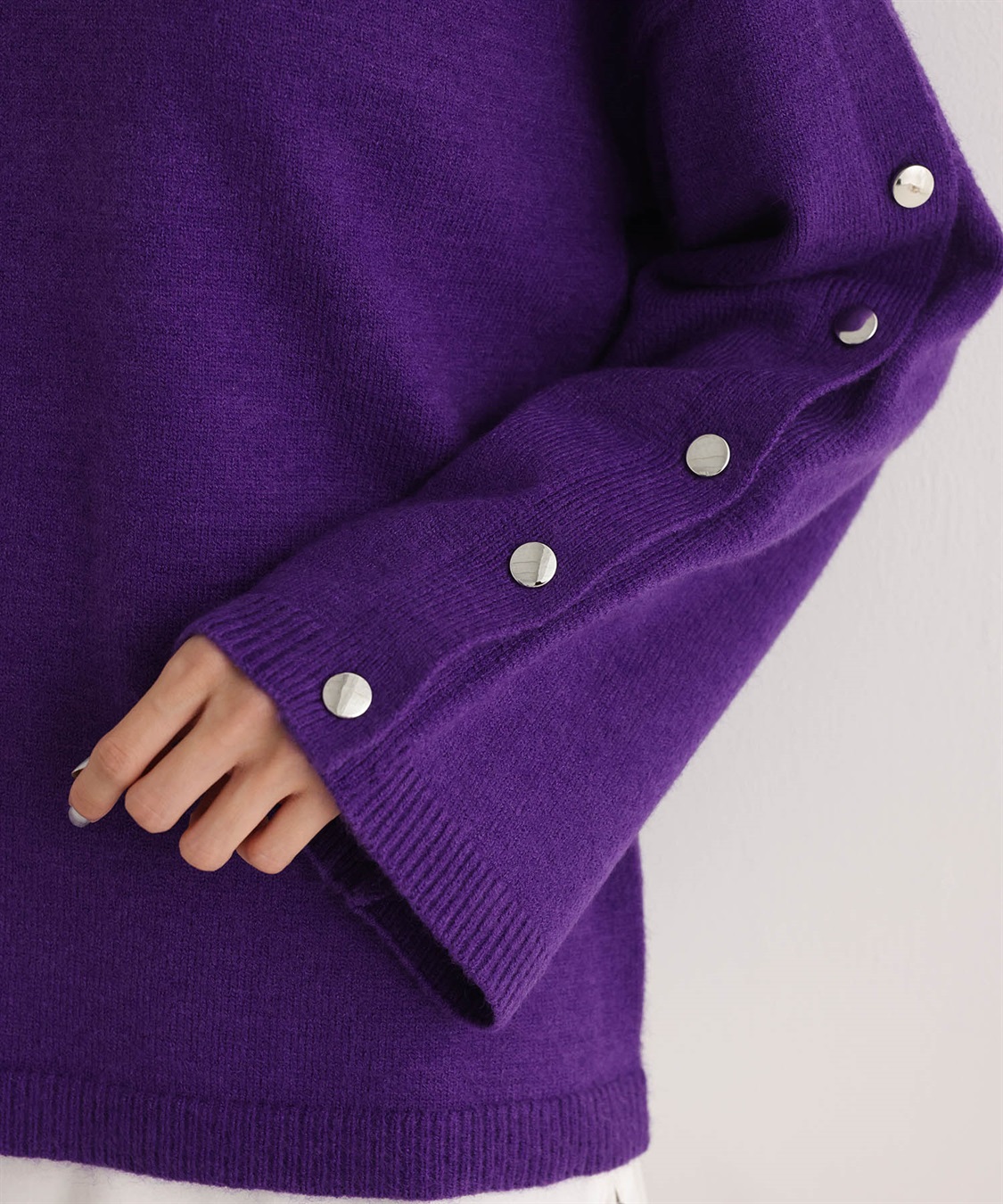 ONE‘S TRUE オープンスリーブニットプルオーバー_sub_7