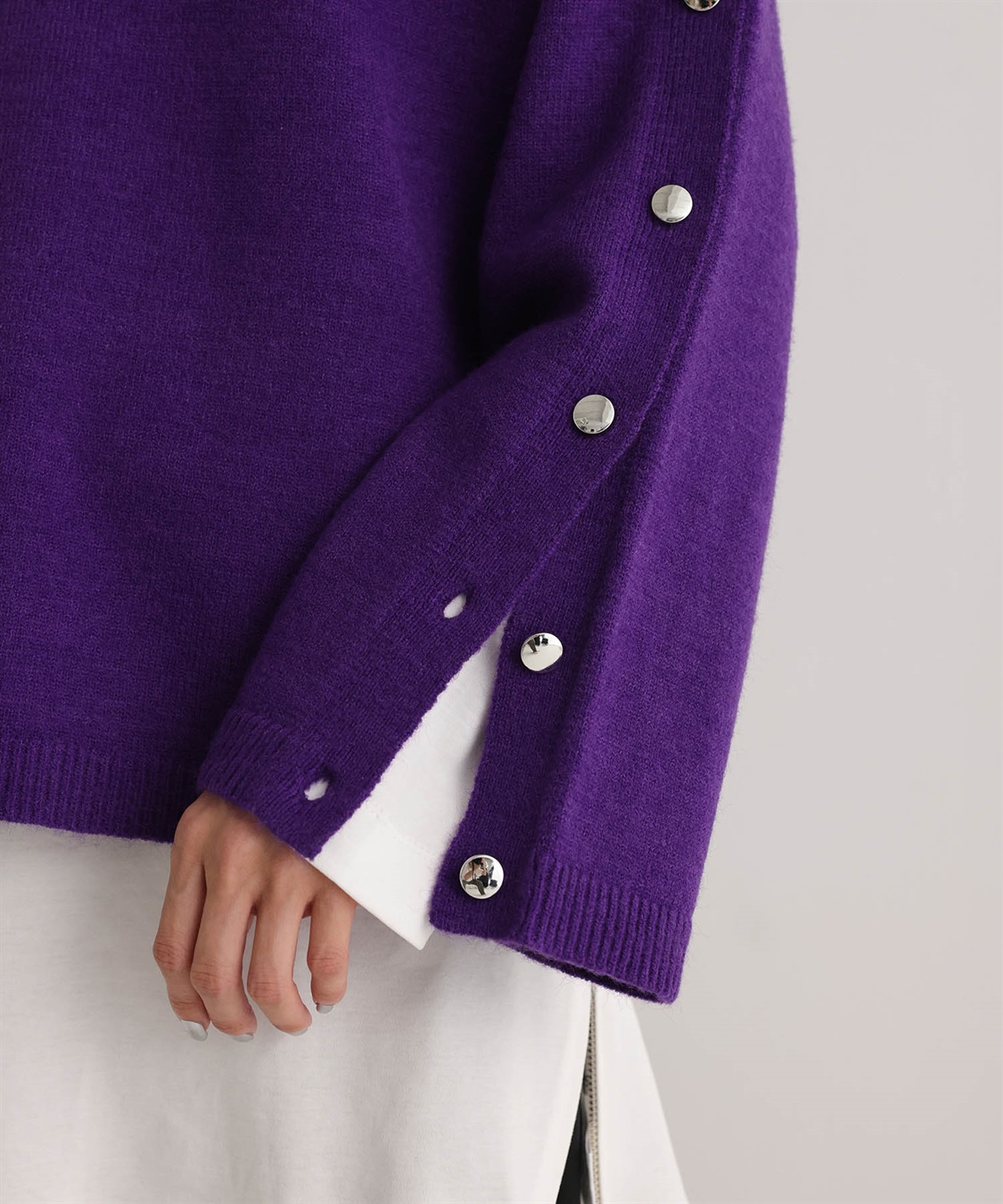 ONE‘S TRUE オープンスリーブニットプルオーバー_sub_8