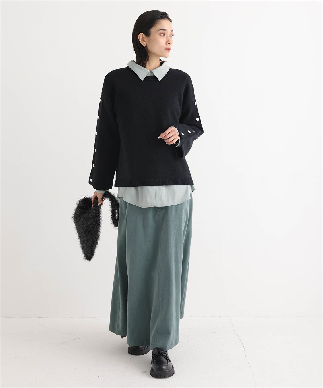 ONE‘S TRUE オープンスリーブニットプルオーバー_sub_22