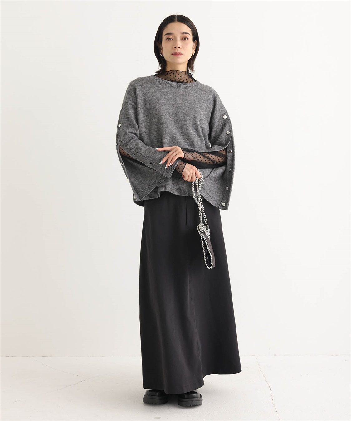 ONE‘S TRUE オープンスリーブニットプルオーバー_sub_26