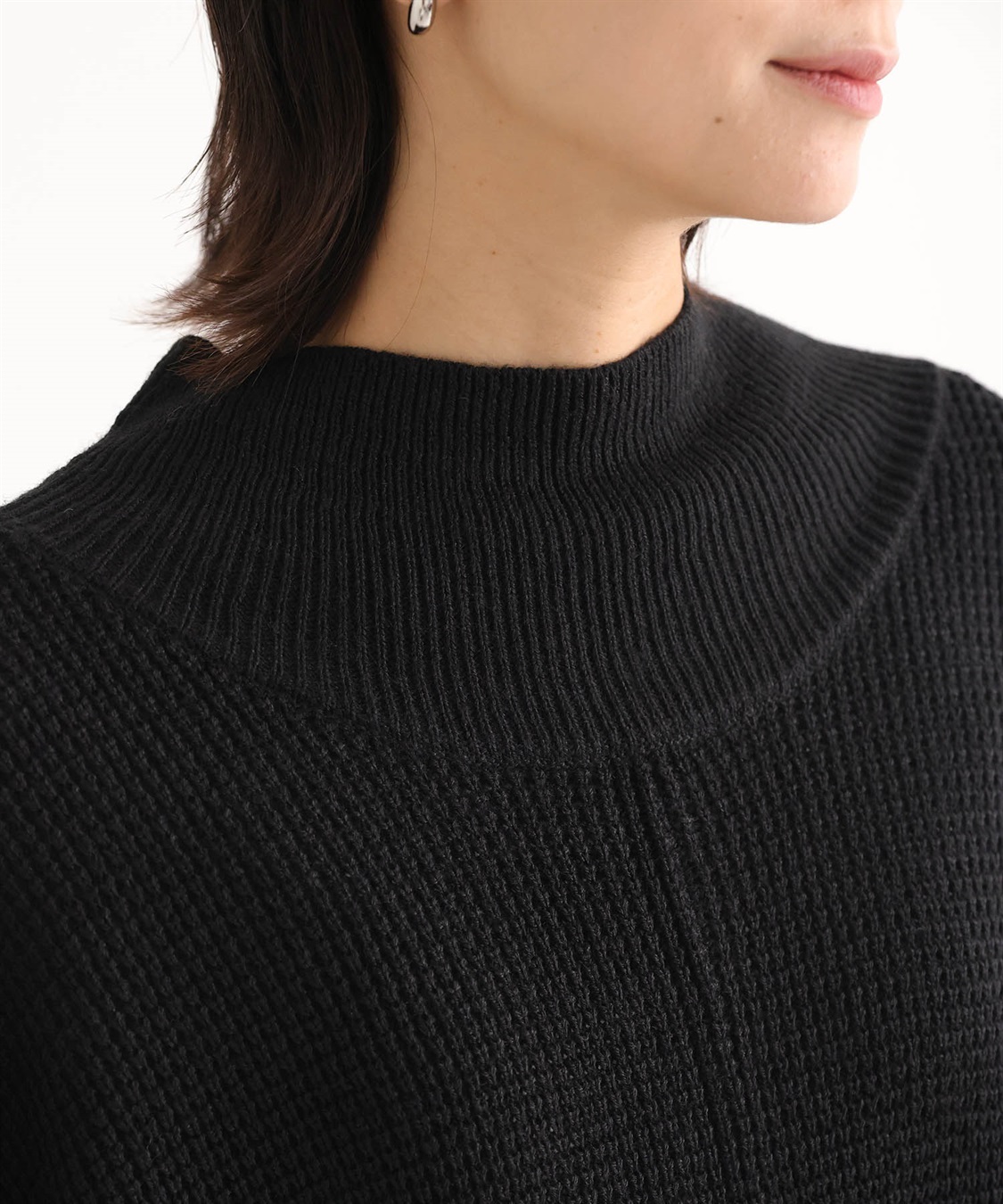 ONE‘S TRUE ハイネックロングニットベスト_sub_10