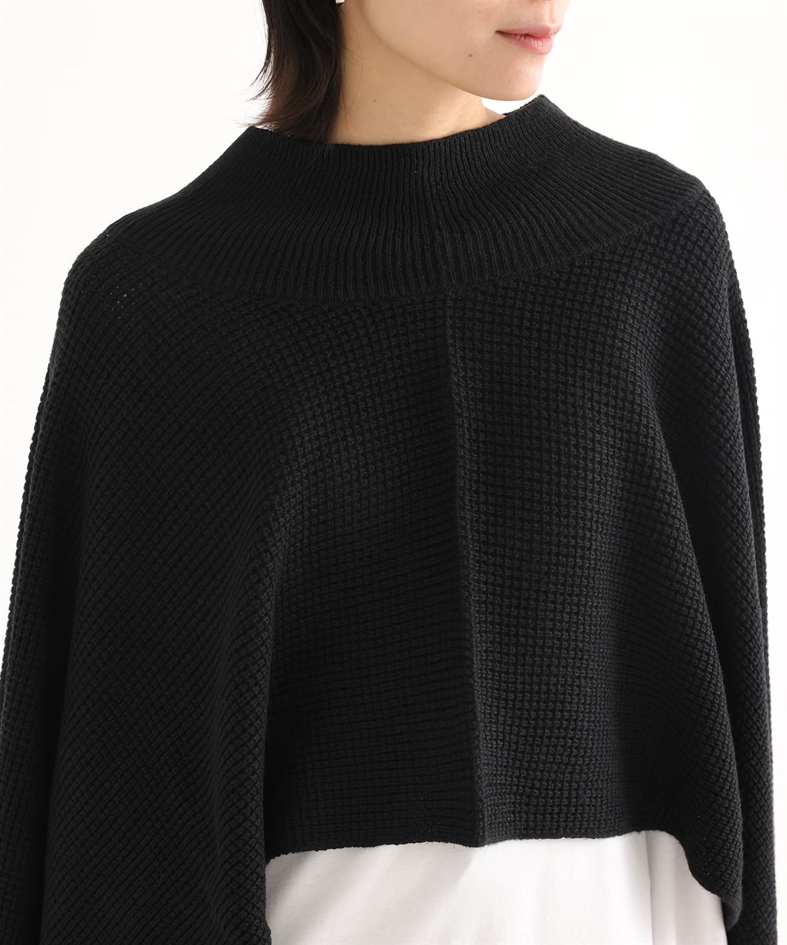 ONE‘S TRUE ハイネックロングニットベスト_sub_11