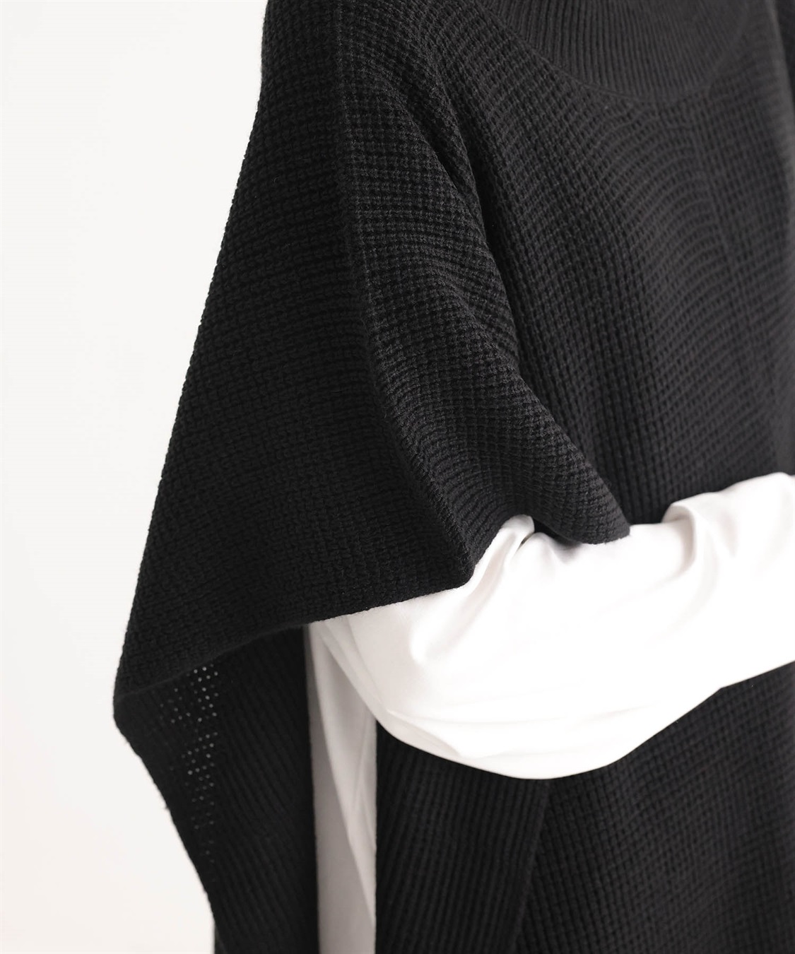 ONE‘S TRUE ハイネックロングニットベスト_sub_12