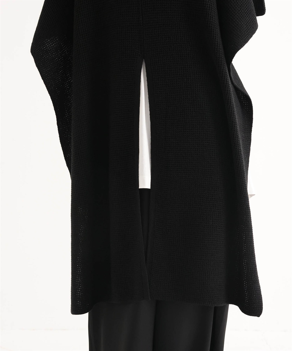 ONE‘S TRUE ハイネックロングニットベスト_sub_13