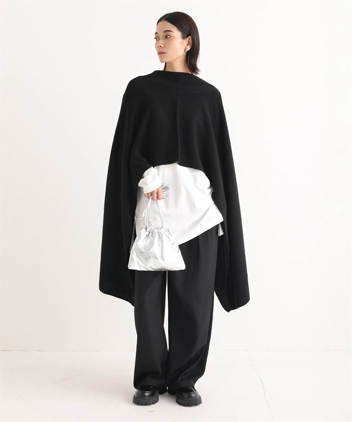 ONE‘S TRUE ハイネックロングニットベスト_sub_15