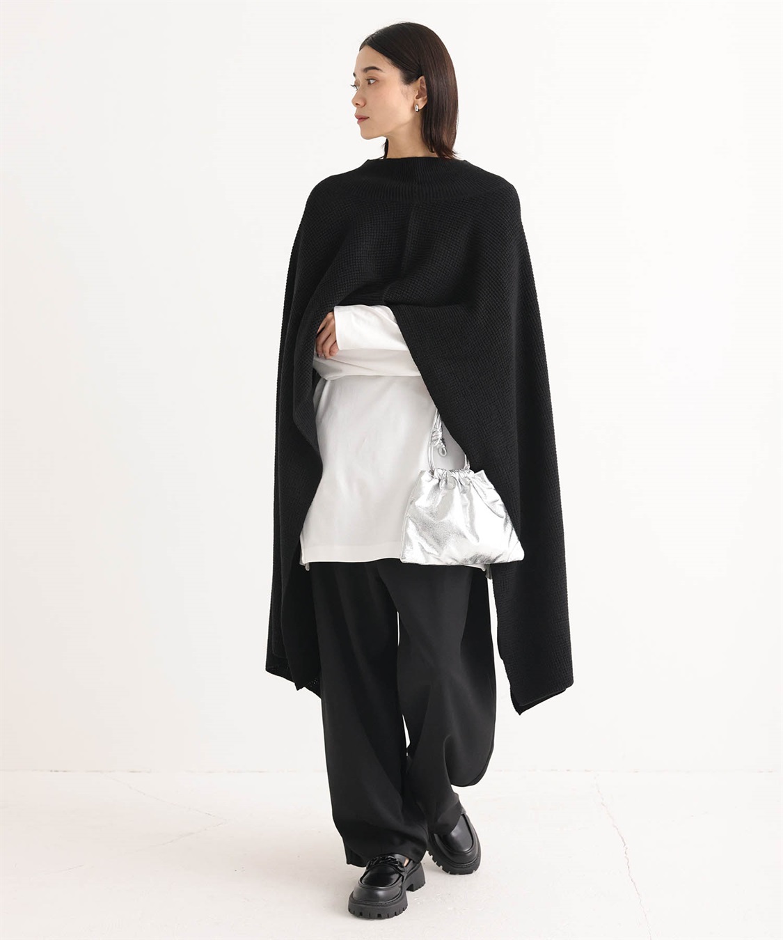 ONE‘S TRUE ハイネックロングニットベスト_sub_16