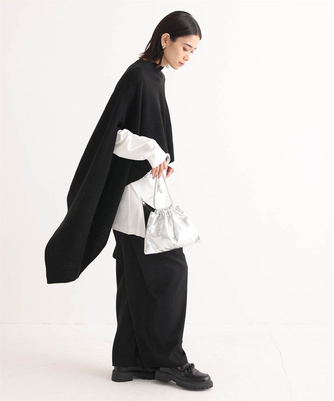 ONE‘S TRUE ハイネックロングニットベスト_sub_22