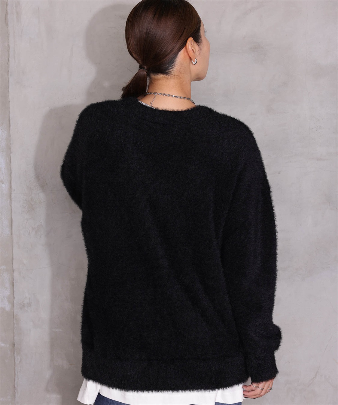 ONE‘S TRUE フェザーニットカーディガン_sub_5