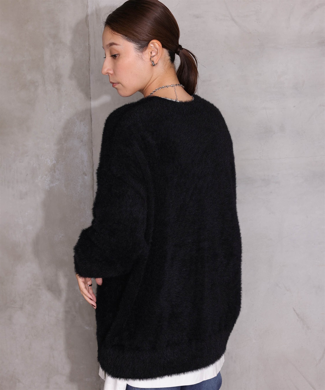 ONE‘S TRUE フェザーニットカーディガン_sub_6