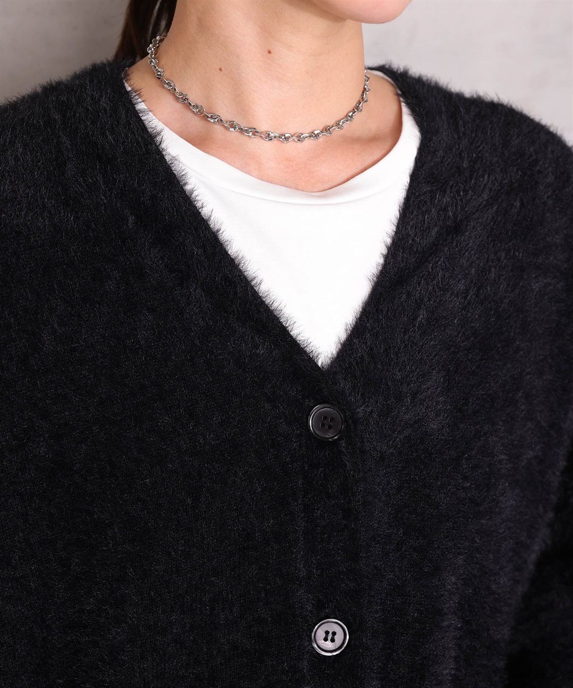 ONE‘S TRUE フェザーニットカーディガン_sub_8