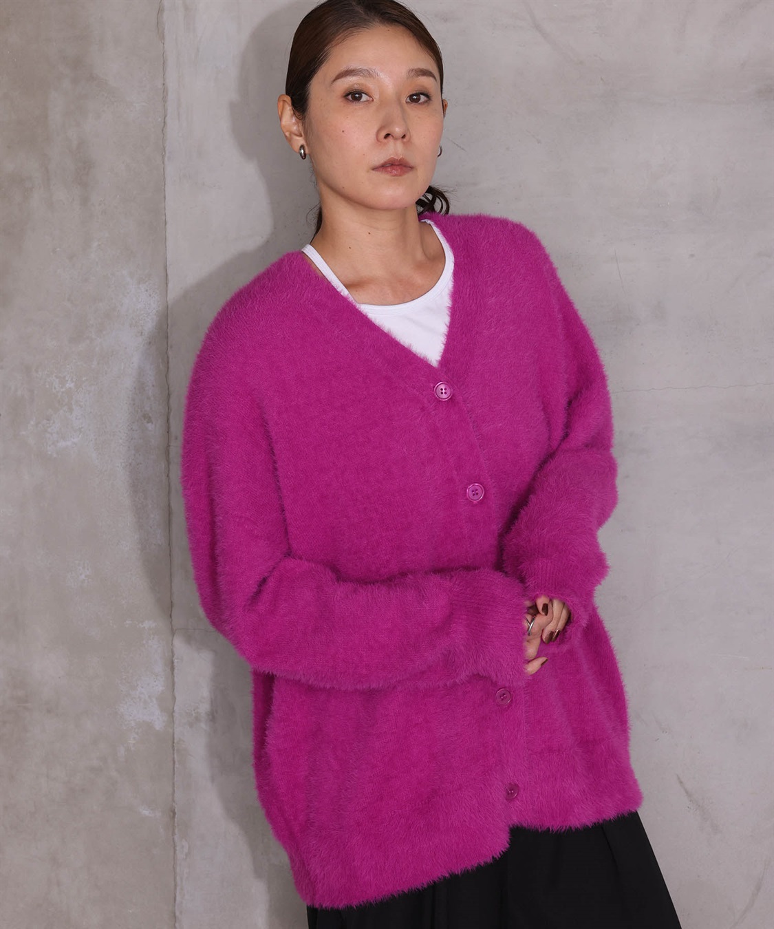 ONE‘S TRUE フェザーニットカーディガン_sub_12