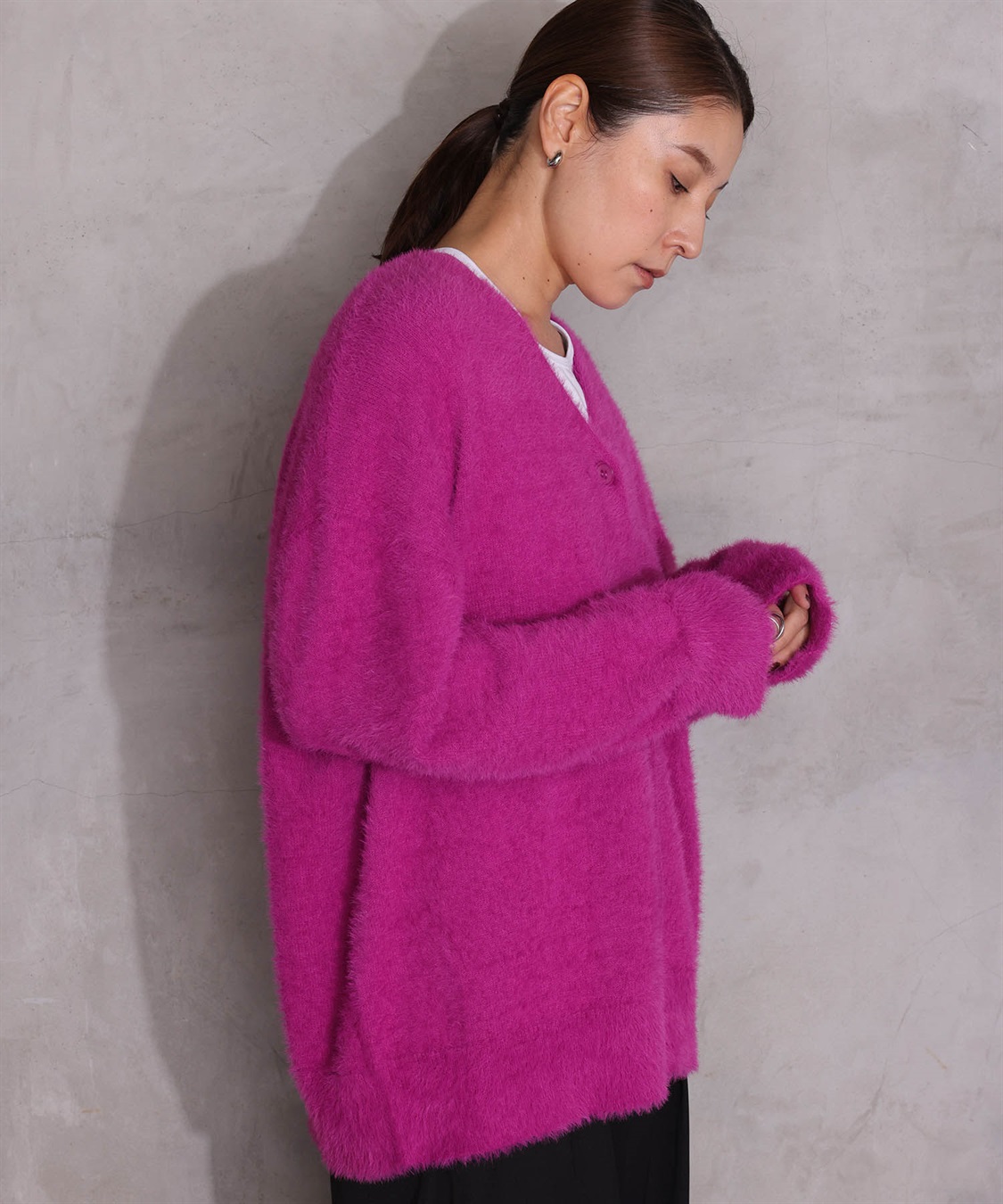 ONE‘S TRUE フェザーニットカーディガン_sub_13