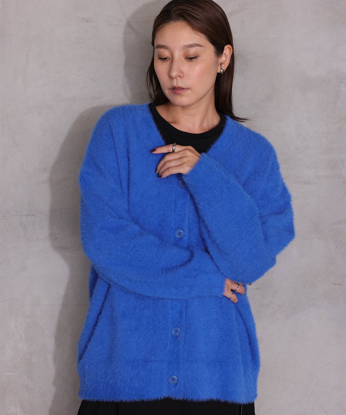 ONE‘S TRUE フェザーニットカーディガン_sub_14