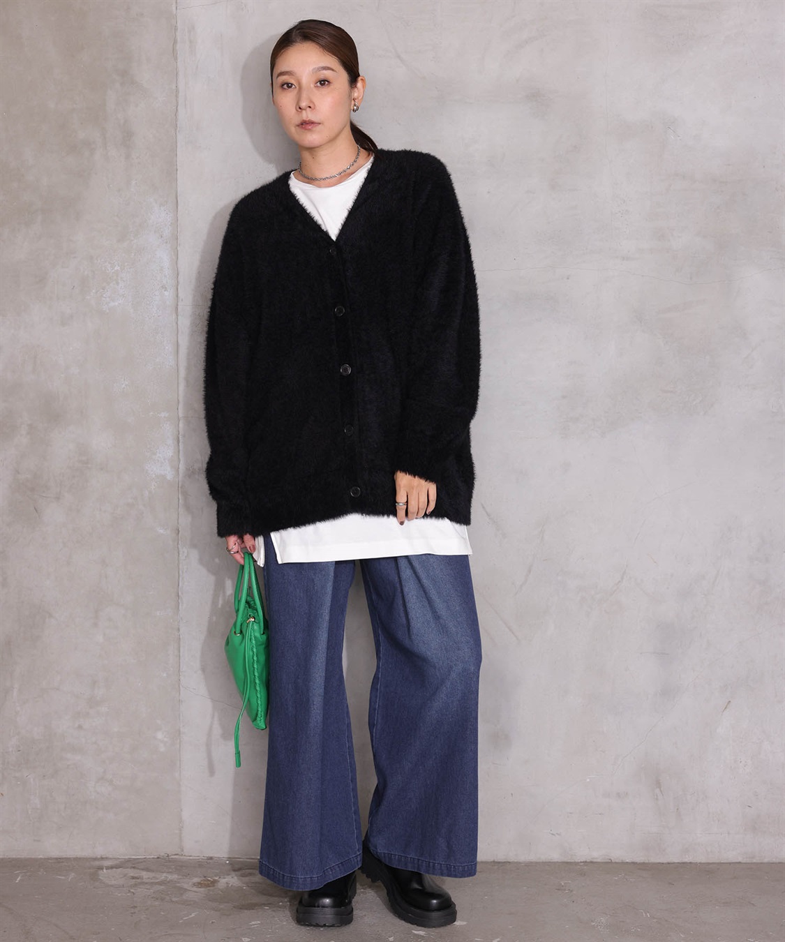 ONE‘S TRUE フェザーニットカーディガン_sub_18