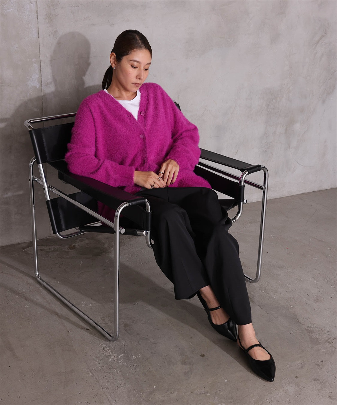 ONE‘S TRUE フェザーニットカーディガン_sub_21