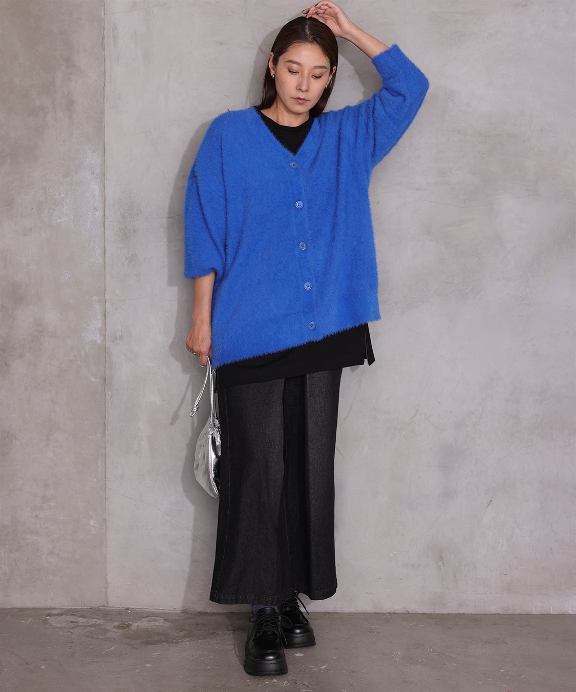 ONE‘S TRUE フェザーニットカーディガン_sub_27