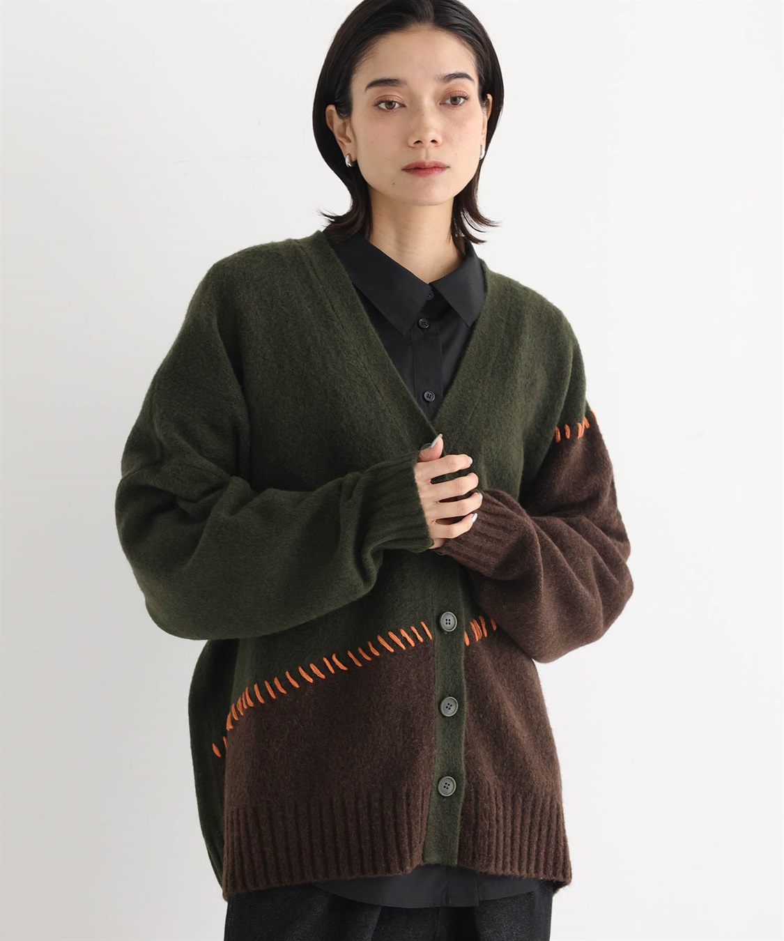 ONE‘S TRUE ドッキングニットカーディガン_sub_5