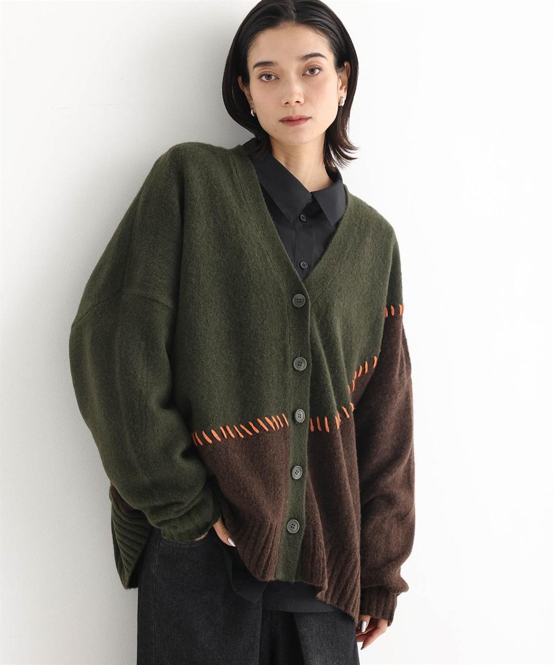 ONE‘S TRUE ドッキングニットカーディガン_sub_8