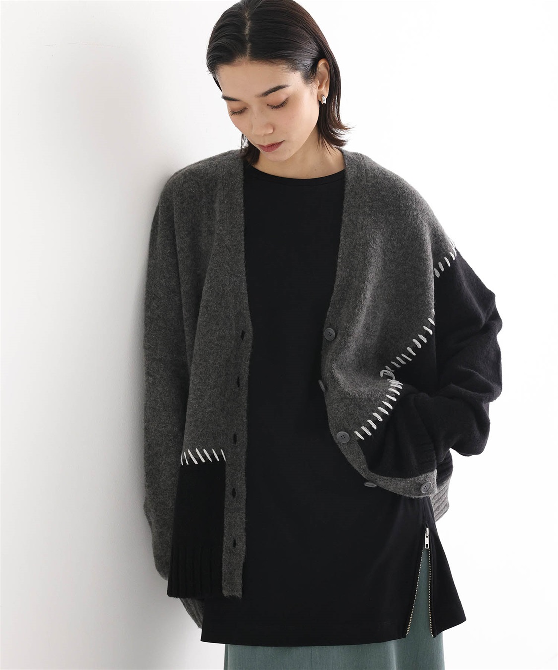 ONE‘S TRUE ドッキングニットカーディガン_sub_13