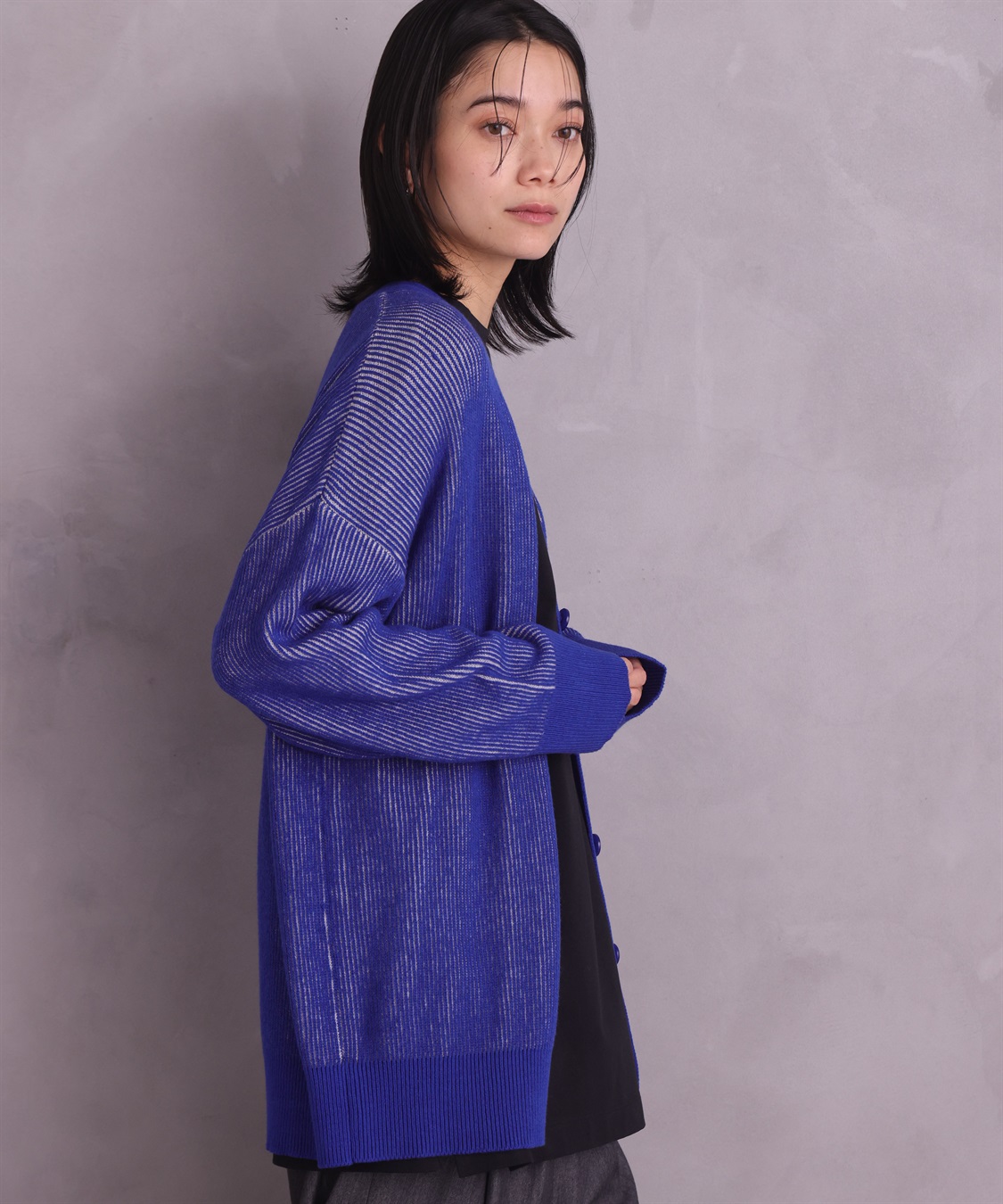 ONE‘S TRUE リブニットカーデ_sub_7