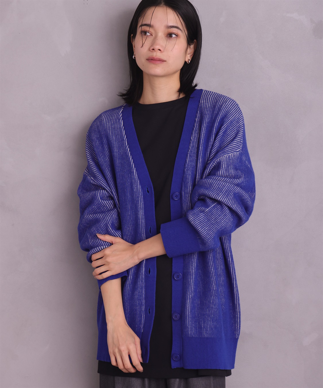 ONE‘S TRUE リブニットカーデ_sub_8