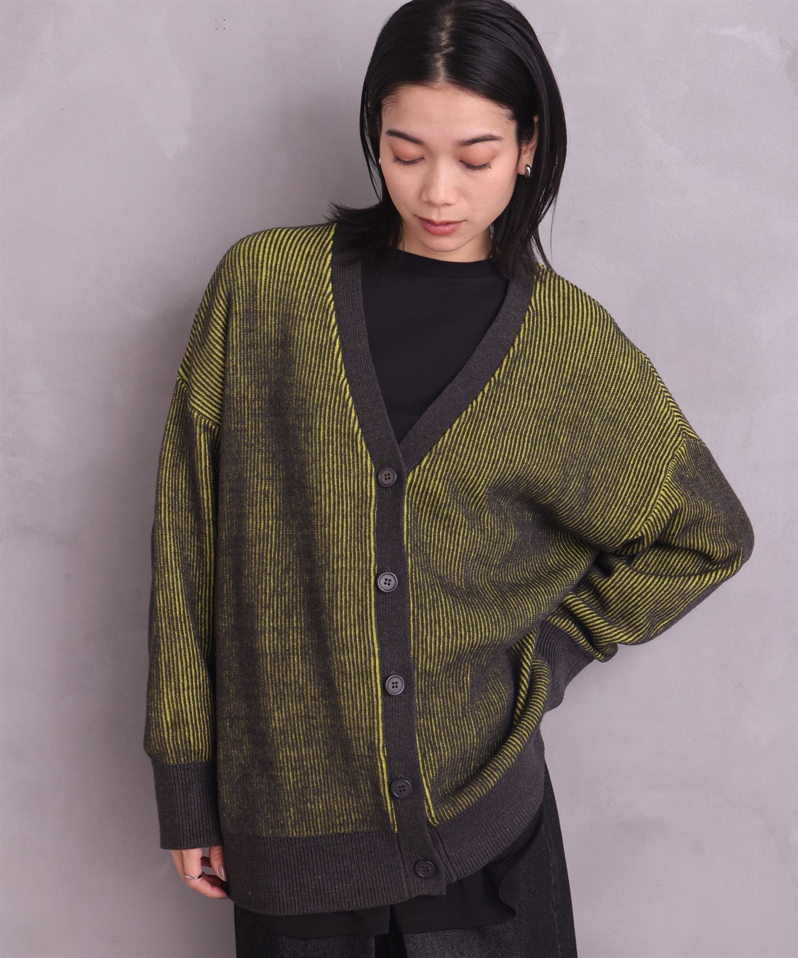 ONE‘S TRUE リブニットカーデ_sub_15