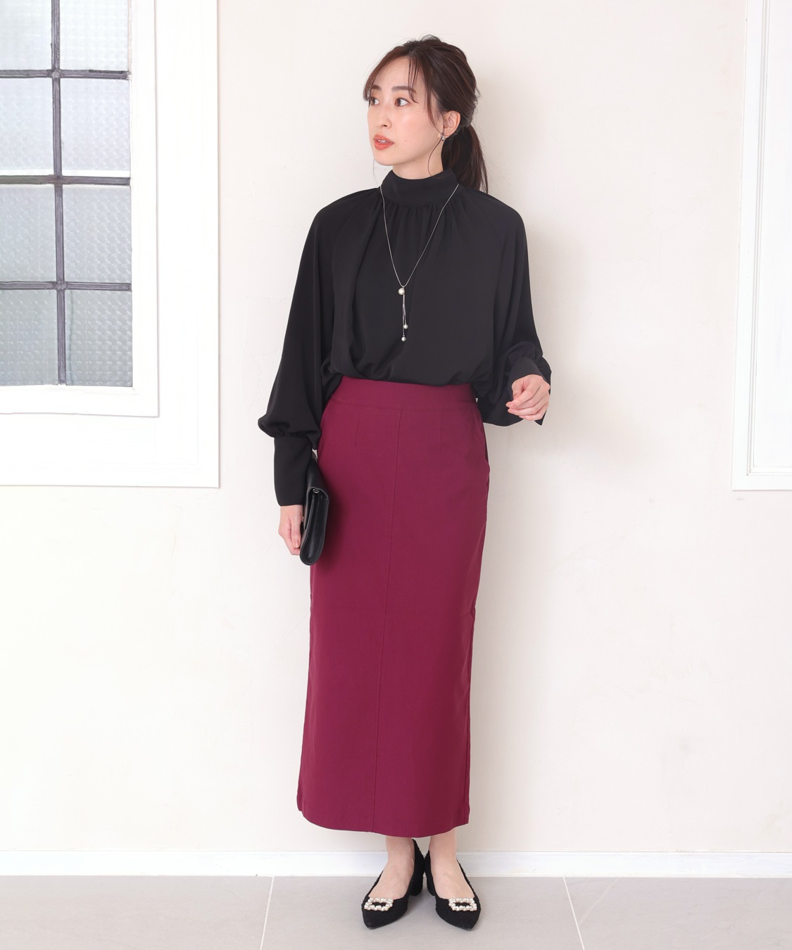 ONE‘S TRUE スタンドブラウス_sub_7