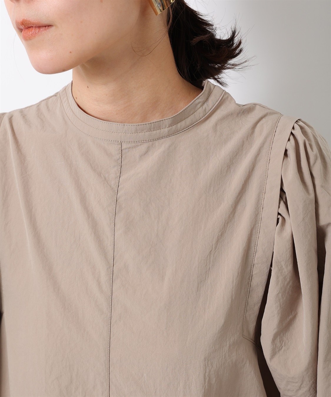 ONE‘S TRUE 袖ボリュームワンピース_sub_5