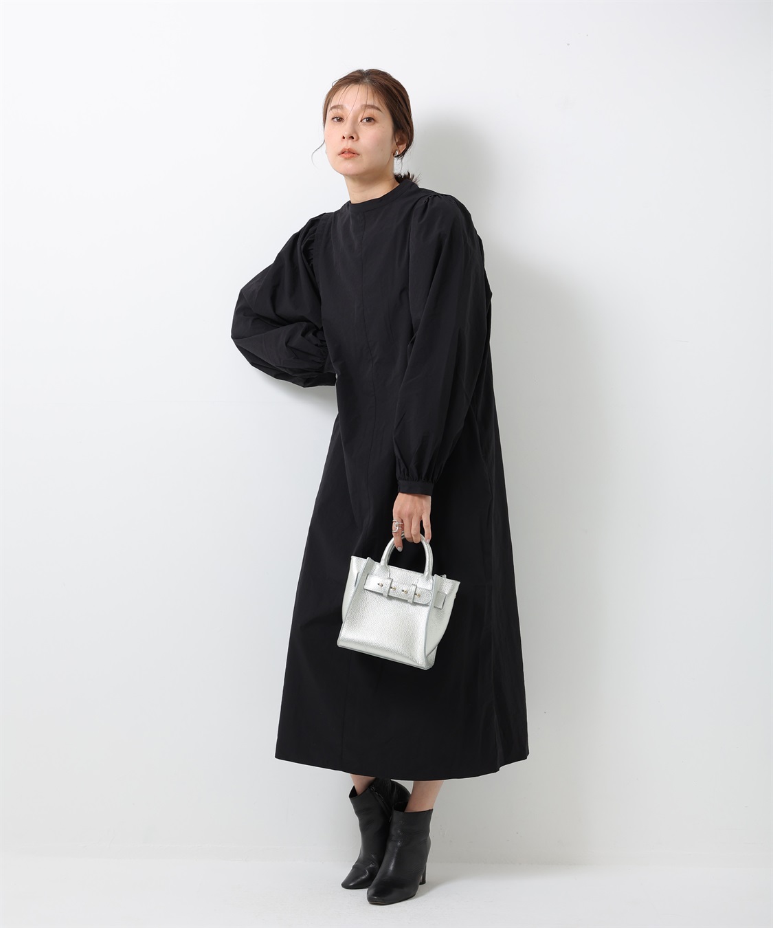 ONE‘S TRUE 袖ボリュームワンピース_sub_10