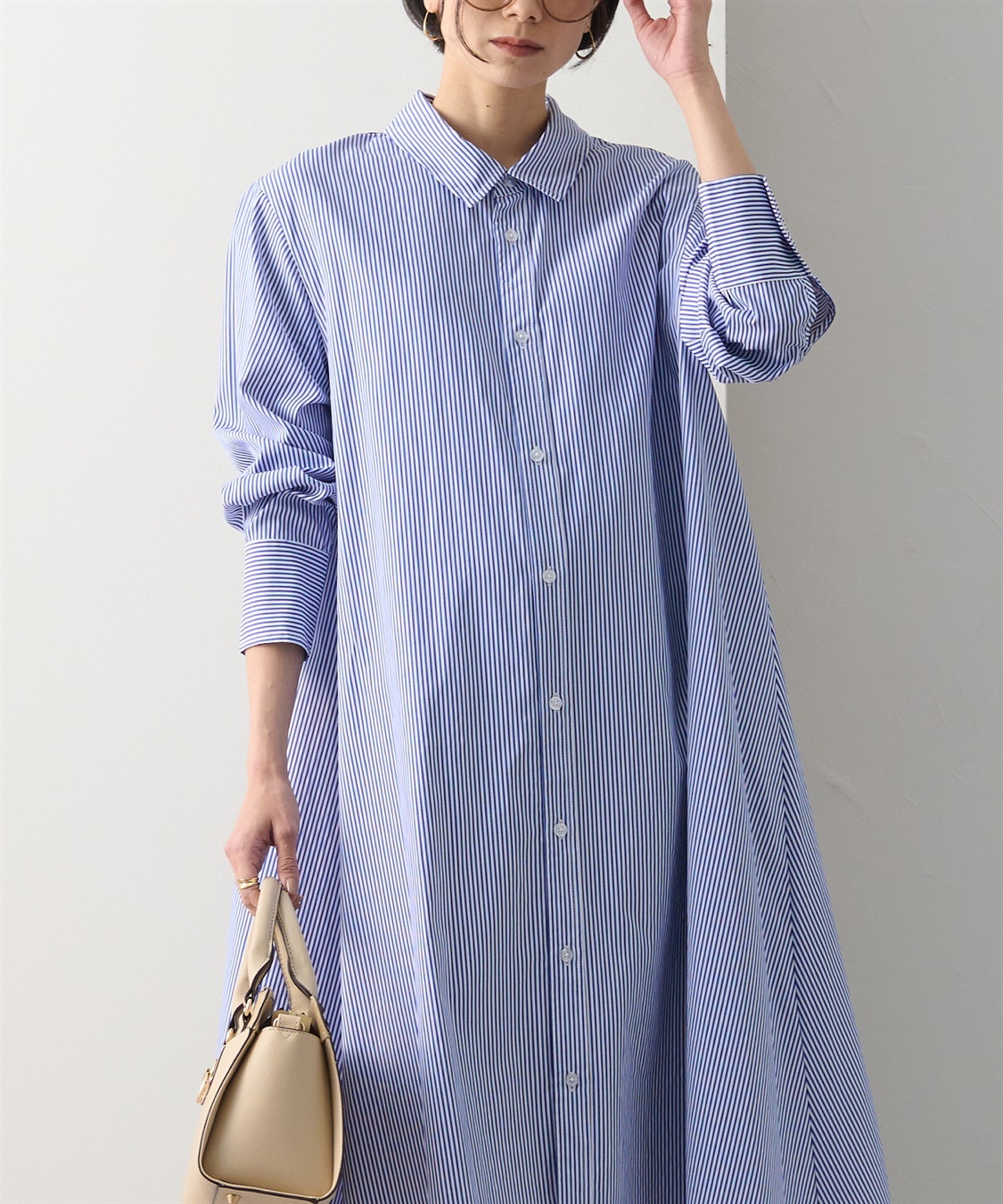 シャツワンピース ONE'S TRUE｜クロスプラス公式通販サイト