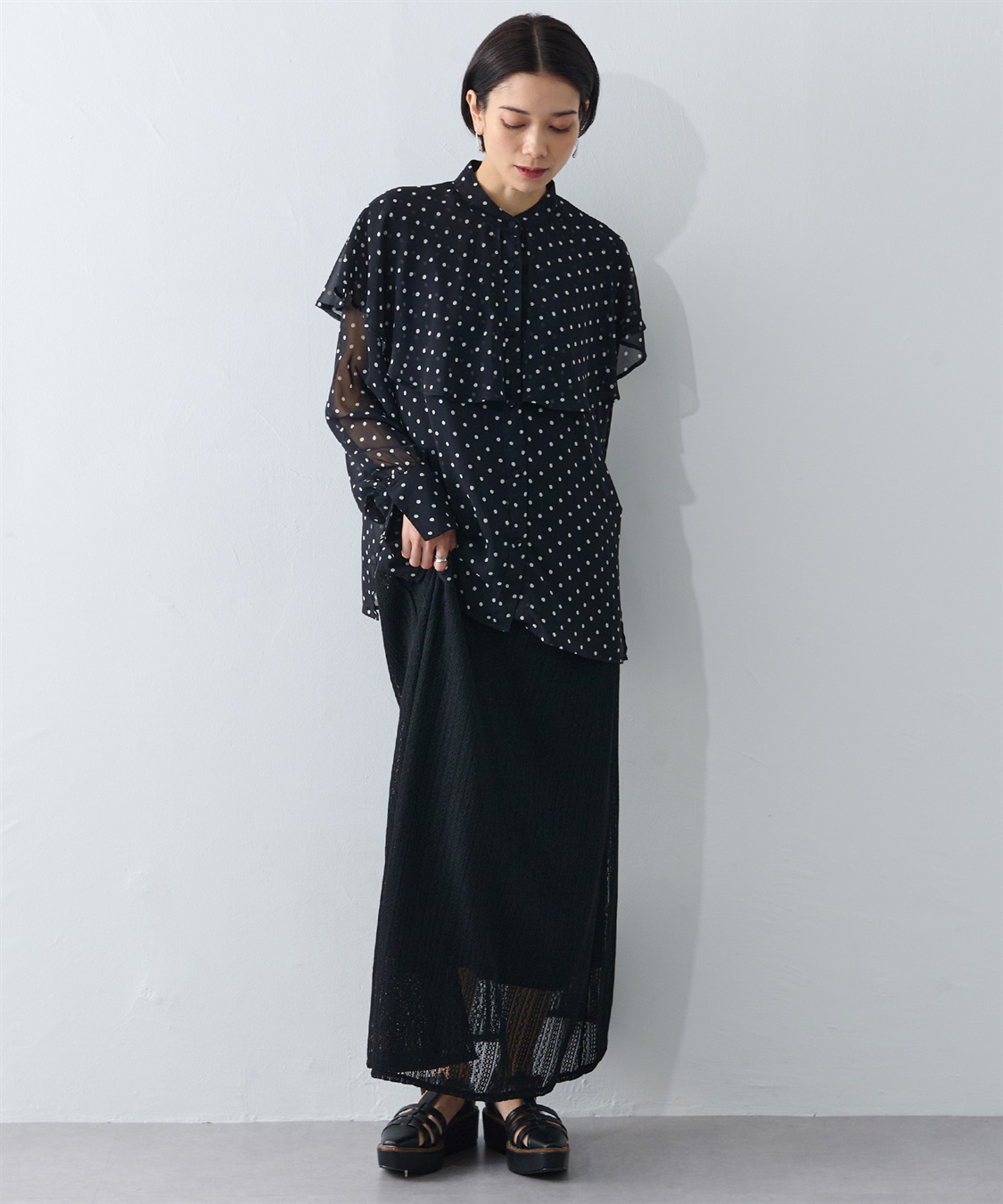 ONE‘S TRUE フリルブラウス_sub_4