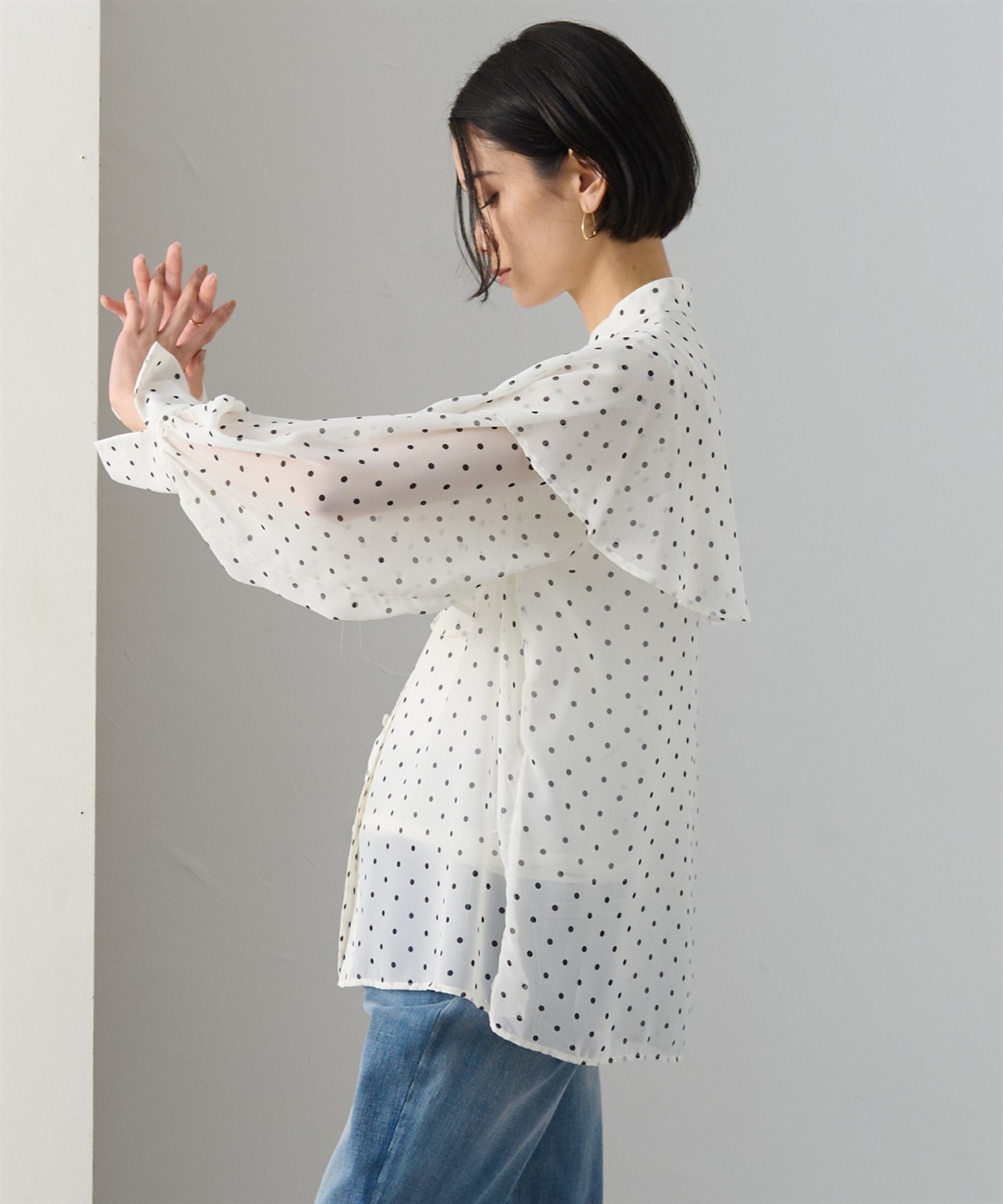 ONE‘S TRUE フリルブラウス_sub_6