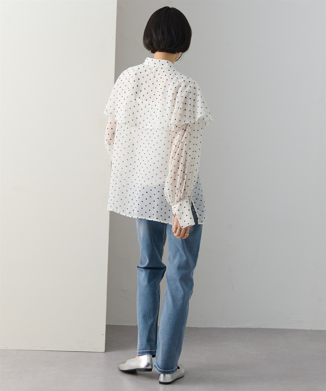 ONE‘S TRUE フリルブラウス_sub_9