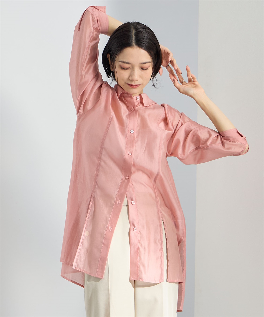 ONE‘S TRUE シアーブラウス_sub_4