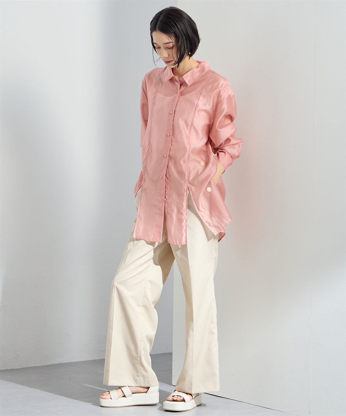 ONE‘S TRUE シアーブラウス_sub_7