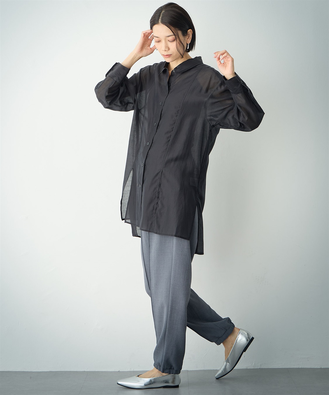 ONE‘S TRUE シアーブラウス_sub_22