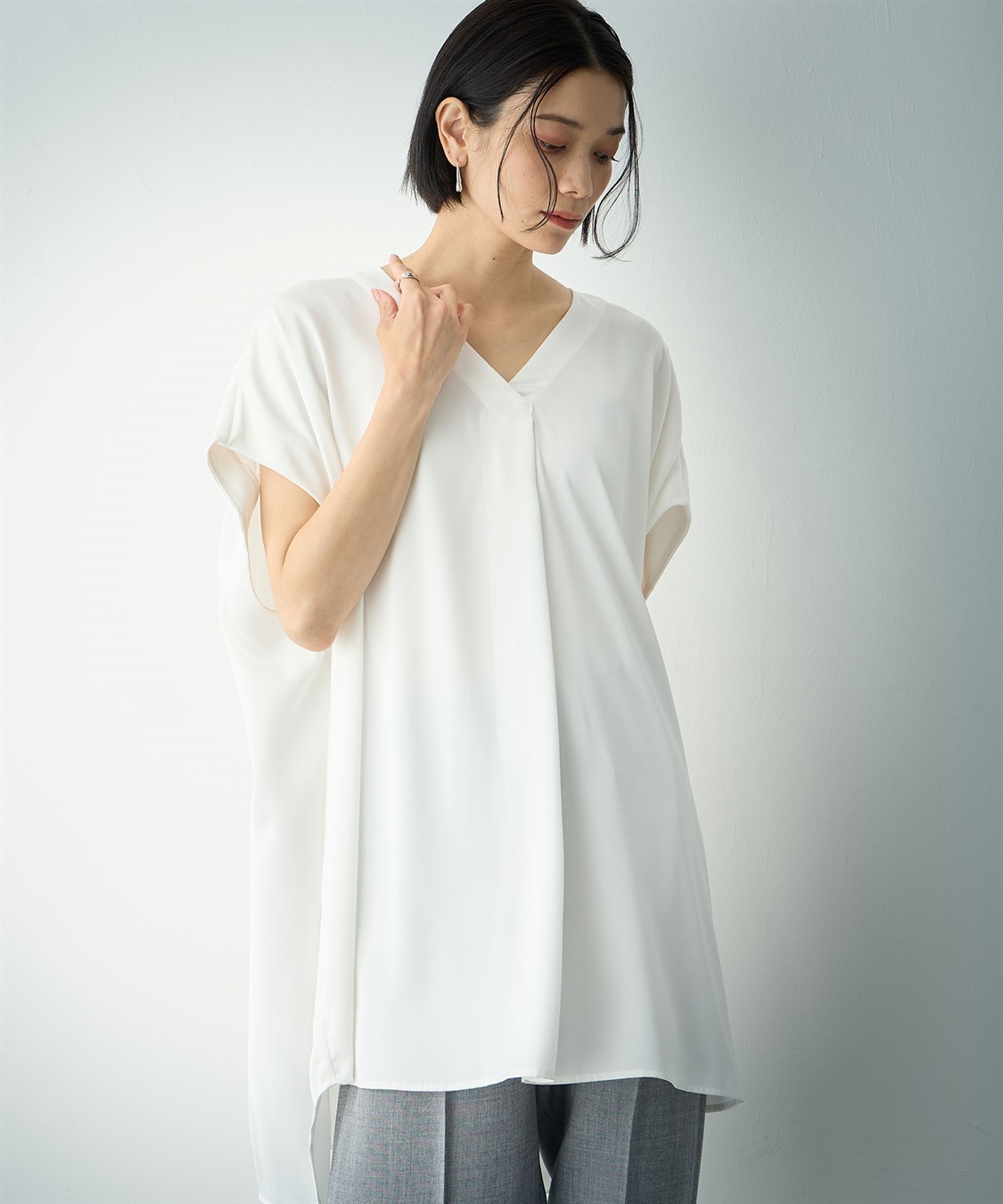 ONE‘S TRUE ビッグオーバーブラウス_sub_4