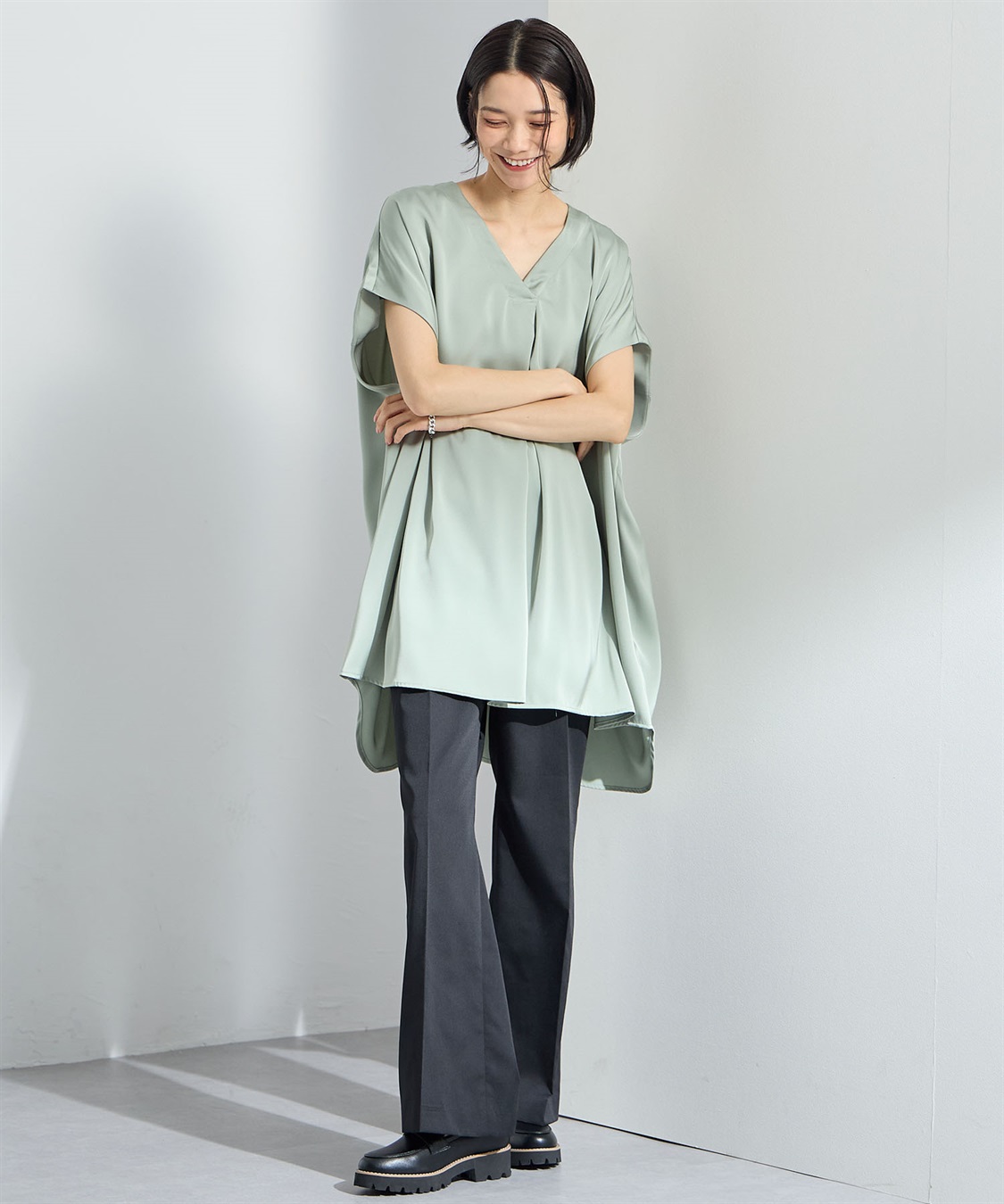 ONE‘S TRUE ビッグオーバーブラウス_sub_17